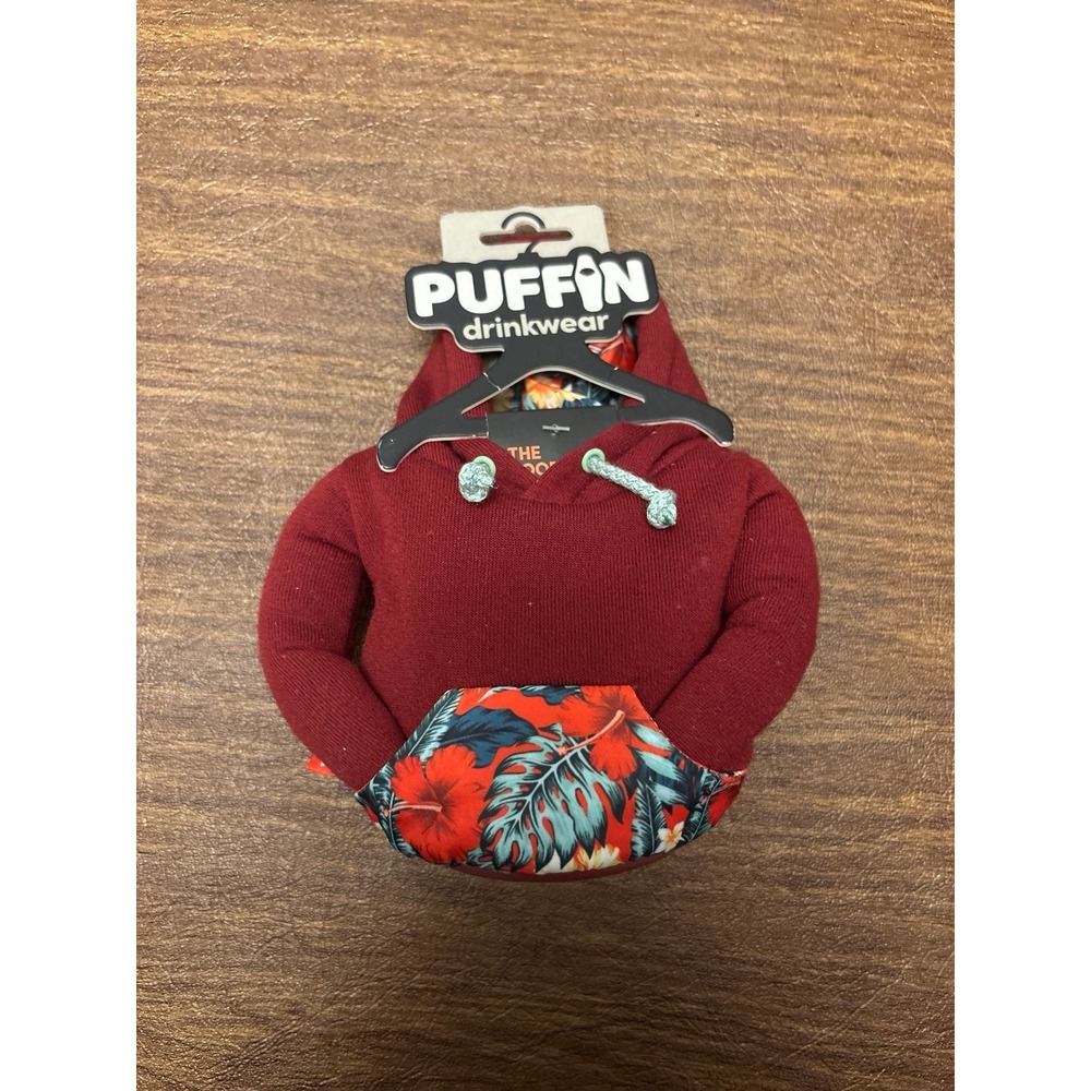 Puffin Drinkwear 12 Oz Insulated Can‎ Hoodie Koozy